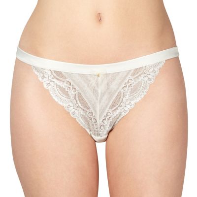 Adore Moi by Ultimo Ivory 'Angelique' lace thong